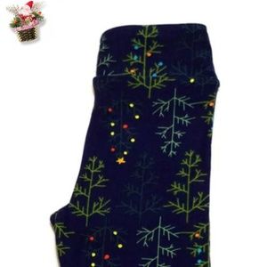 LuLaRoe Kids Holiday Leggings. NWOT